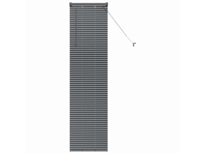 Store vénitien, store de fenêtre gris foncé 175 x 40 cm 25 mm aluminium cf47899 - Conforama A