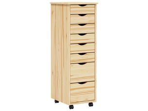 Caisson roulant de bureau avec tiroirs moss 34 x 39 x 103 cm
