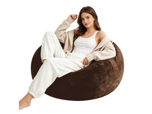 Fauteuil fixe <strong>MODENVIE</strong> <strong></strong> Tissu marron vendu A l'unité