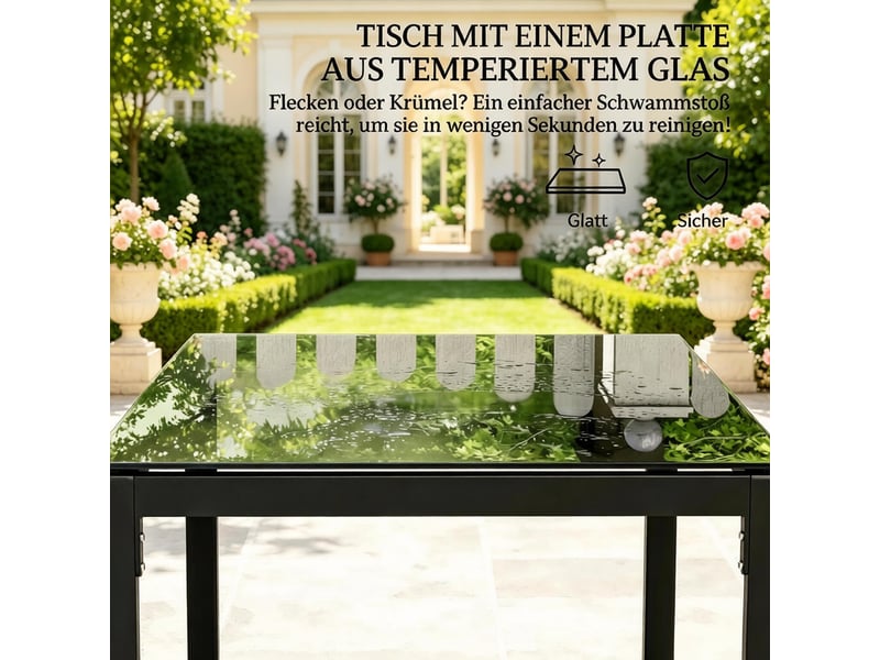 Salon de jardin,40x40x40 cm,2 places avec table,rotin pe,marron et noir - Conforama D