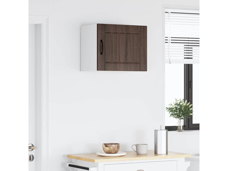  Armoire de cuisine chêne brun 50x31x40cm bois d'ingénierie shl1230  - Conforama D
