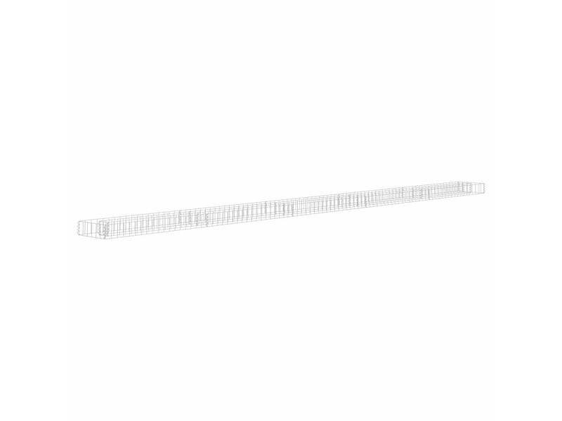  Jardinière - lit surélevé à gabion acier galvanisé 450x30x10 cm  - Conforama A