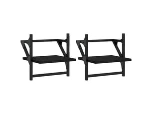 Etagère 30 cm coloris noir