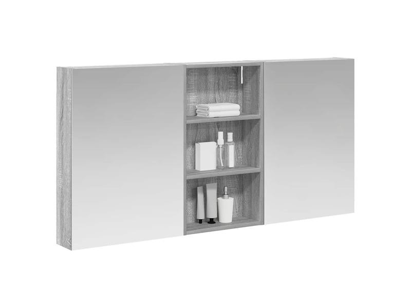  Ensemble de meubles de salle de bain 3 pcs 140x14.5x70 cm shl8685  - Conforama C