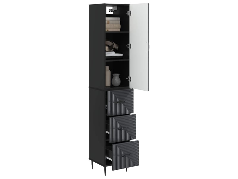  Ensemble de meubles 2 pcs, rangement de salon 33 x 34,5 x 90 cm bois d'ingénierie shl3943  - Conforama C