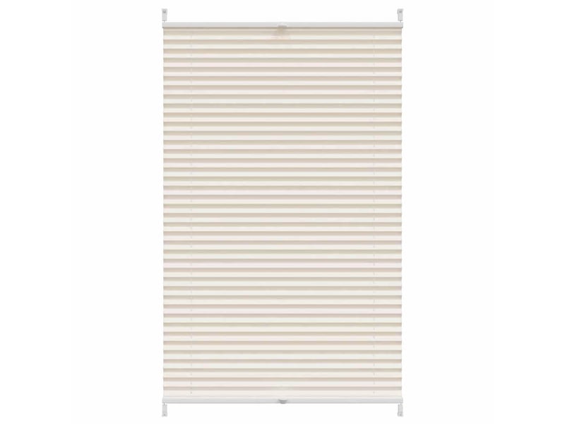  Store plissé, store de fenêtre 90x100 cm crème cf46669  - Conforama A