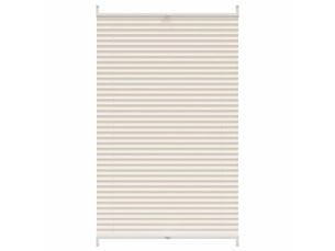 Store plissé, store de fenêtre 90x100 cm crème cf46669