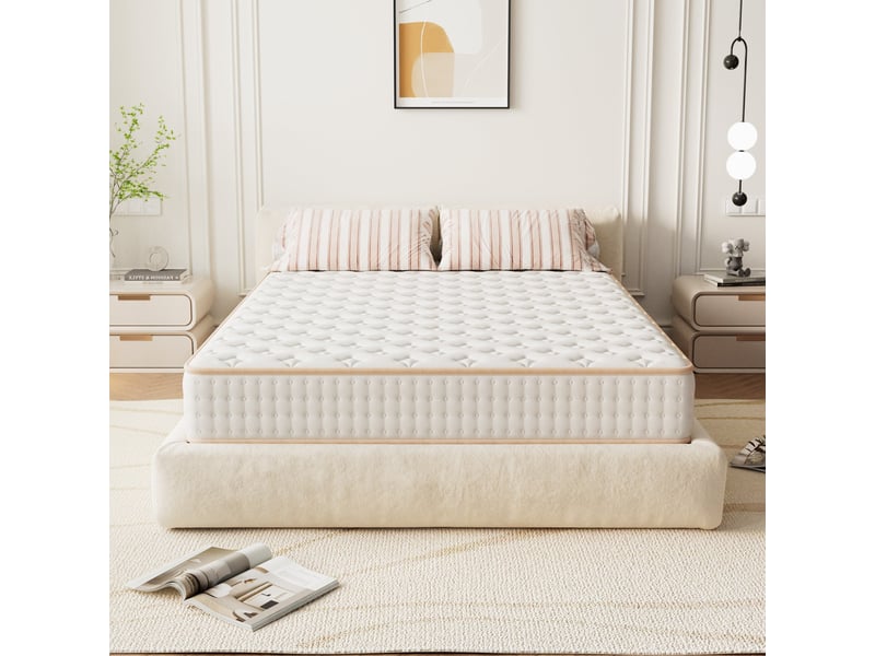  Matelas en mousse 140x190cm，épaisseur 18cm  - Conforama E