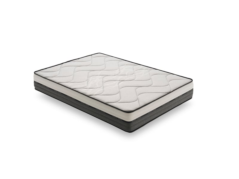  Matelas hybride à ressorts ensachés intelligent - mi-ferme, ressorts ensachés, mémoire de forme au gel 8435720066821 - Conforama A