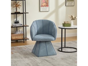 Fauteuil fixe  <strong></strong> Tissu bleu