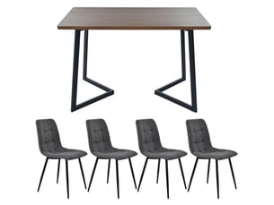 Ensemble table rectangulaire 4 chaise(s)