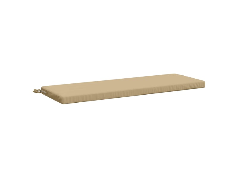  Coussin de banc, coussin d'assise, coussin de canapé soest 100 % polyester beige 120 x 40 x 5 cm cf52999  - Conforama A