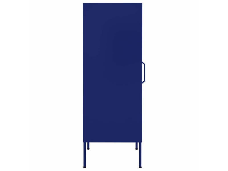  Armoire de rangement, rangement bureau bleu marine 42,5x35x101,5 cm acier shl298  - Conforama D