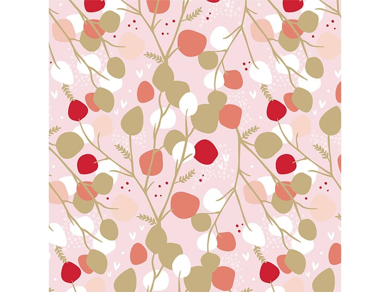  Papier cadeau classique 200x70cm rose  - Conforama C