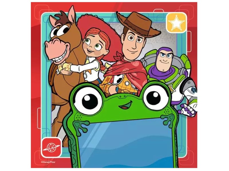  Puzzles enfants 3x49 pieces - en mission 042846 - Conforama C