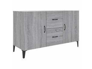 Buffet - bahut - meuble de rangement sonoma gris 100x36x60 cm bois d'ingénierie