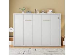 Lit 2 places 140x200 cm OPULERANE TRADING LTD coloris blanc