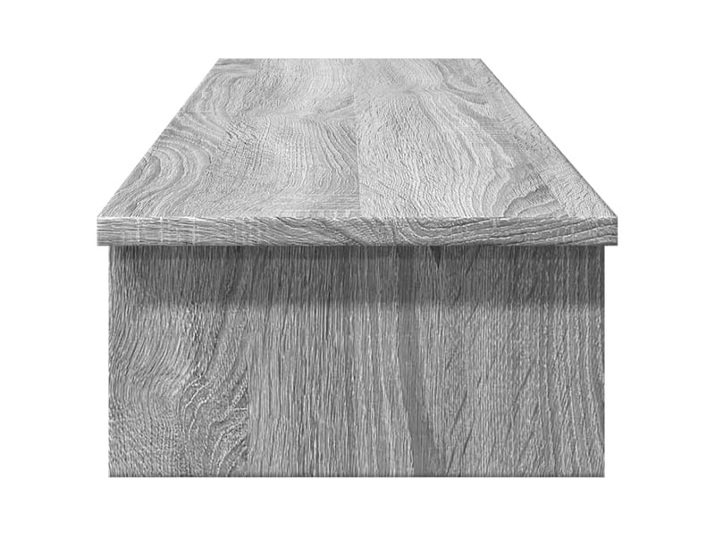  Support de moniteur table meuble bureau sonoma 100 x 27 x 15 cm bois d'ingénierie gris 02_0044980  - Conforama C
