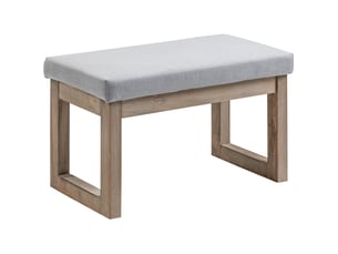 Banquette lit convertible couchage Occasionnel MODENVIE gris