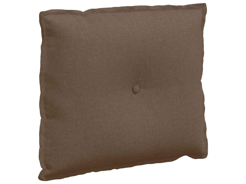 Coussin de dos, coussin de dossier marron 60 x 19 x 50 cm tissu cf54811  - Conforama A
