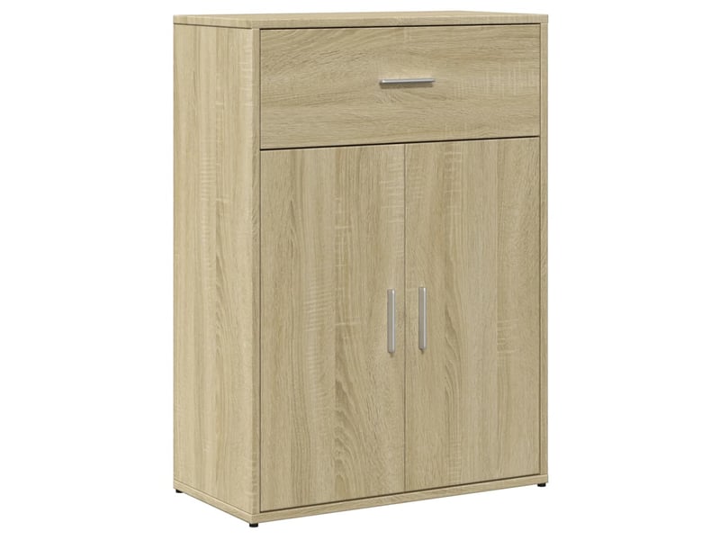  Buffets 2 pcs - bahut - meuble de rangement chêne sonoma 60x30x84 cm bois d'ingénierie  - Conforama D