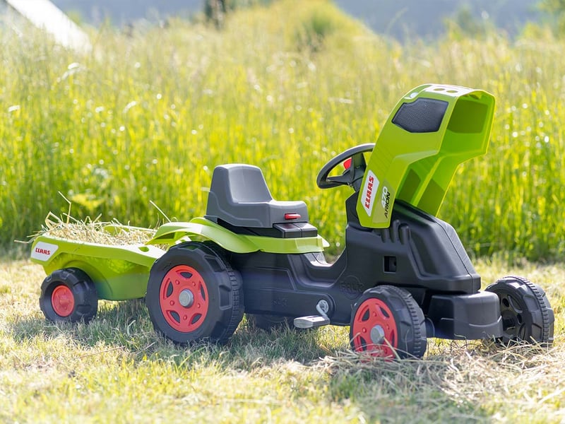  Tracteur enfant claas avec remorque 2 à 6 ans - falk  - Conforama C