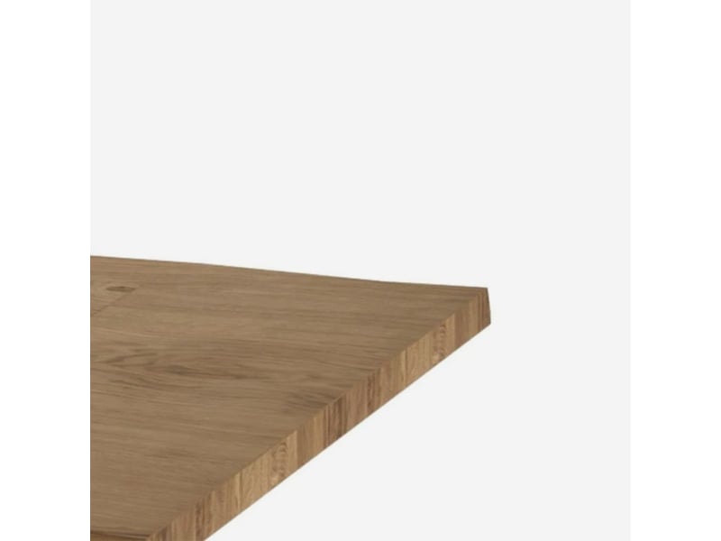 Table de salle à manger fixe 200x100 en chêne timber - chêne - Conforama D