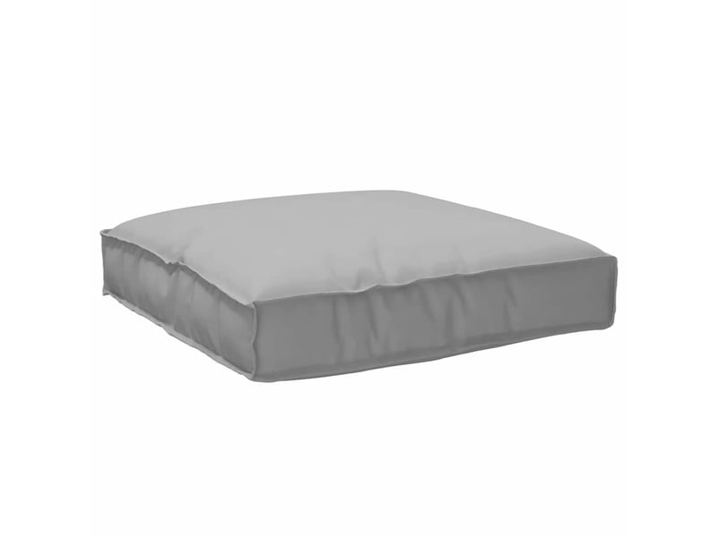  Coussin d'assise, coussin pour chaisecanapé tissu oxford gris 80 x 80 x 12 cm cf56668  - Conforama A