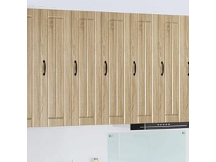 Meuble mural de cuisine, armoire de cuisine chêne sonoma 30x31x100cm shl1797