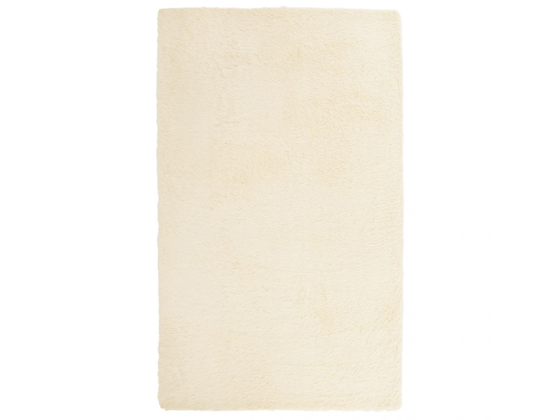  Tapis à poils longs couleur crème navarra 80x150 cm polyester - comfortxl 4102815 - Conforama A