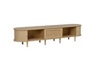 Meuble tv coloris bois clair  <strong>PANGIVO</strong>  <strong>N625P254040N</strong>