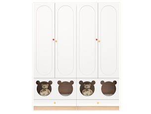 Armoire PANGIVO N883P33144243CB coloris bicolore largeur 50 cm