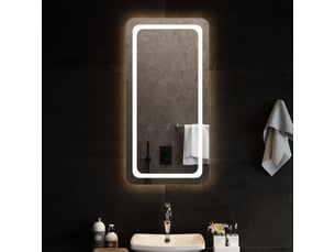 Miroir de salle de bain, miroir de toilette à led 50x100 cm cf62499