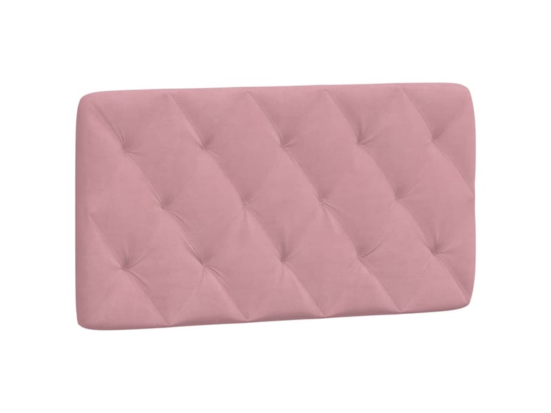 Lit avec matelas rose 100x200 cm velours - Conforama E