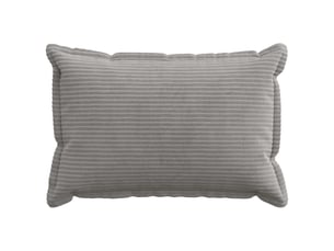 Lot de 2 housses de coussin houten gris clair 40 x 60 cm cf49309