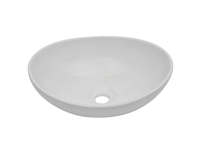  Meuble de salle de bain, armoire salle de bain en deux pièces céramique noir cf65445  - Conforama C