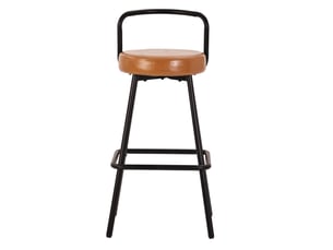 tabouret de bar <strong>HAUSS SPOLE</strong> - marron hauteur d'assise 73.5 cm vendu Par 4