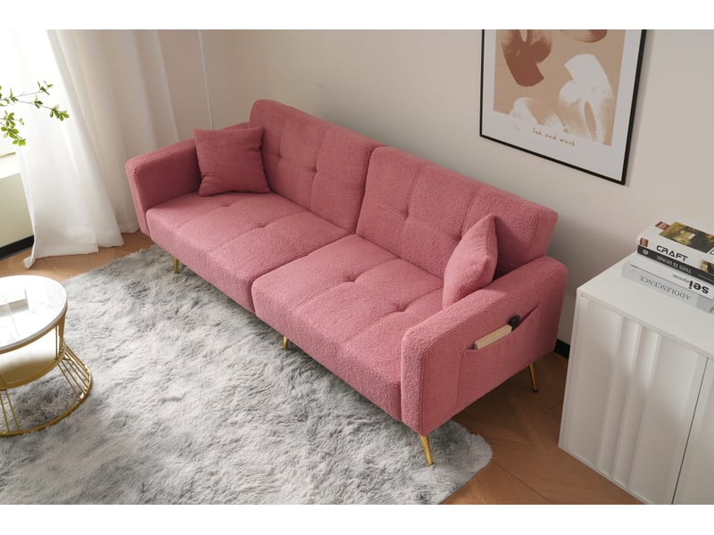  Canapé convertible, canapé-lit, pour intérieur, format adapté au salon, mobilier pour espace de vie, pour salon et séjour  - Conforama W