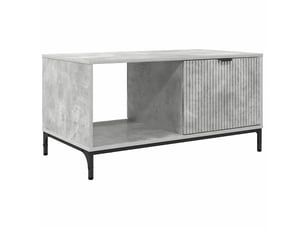 Table basse rectangulaire coloris gris