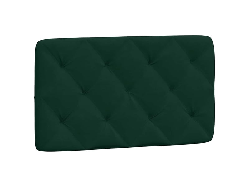 Lit simple- lit adulte - lit avec matelas vert foncé 80x200 cm velours - Conforama D