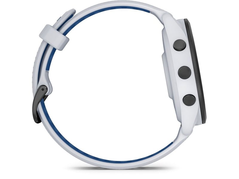  Montre gps 46 mm amoled 1,3 verre gorilla avec bracelet silicone blancbleu 010-02810-11 - Conforama D