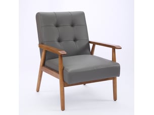 Pouf / repose pied <strong>MIVRAY </strong> <strong></strong> gris