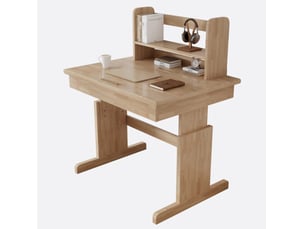 Bureau enfant OKWISH 80 cm coloris naturel