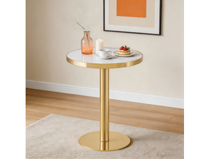 Table basse rond(e) coloris bicolore <strong>HAUSS SPOLE</strong> <strong></strong> - 60 cmx60 cm