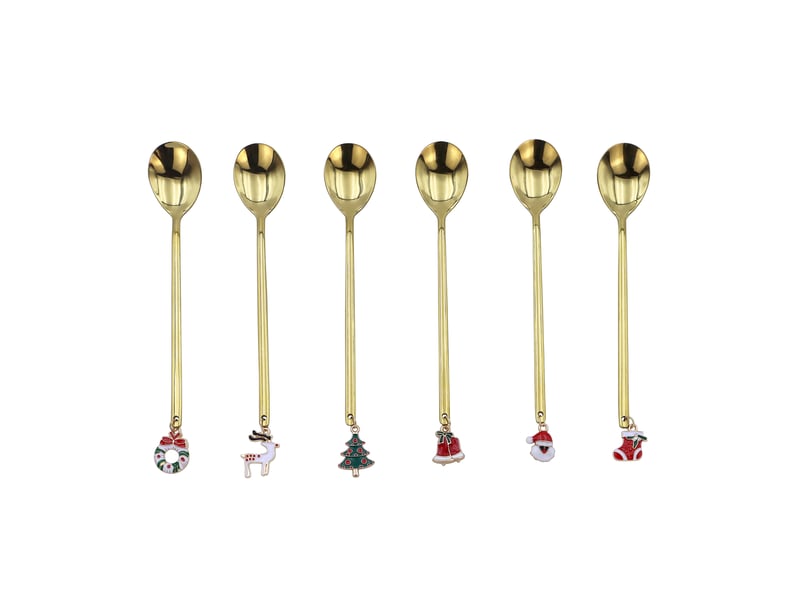 COUTELLERIE Petite cuillère doré NOEL - Conforama A