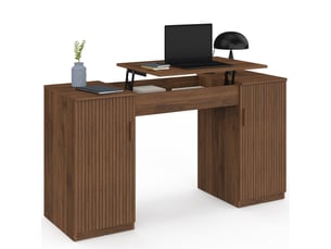 Bureau ID MARKET   coloris bois clair