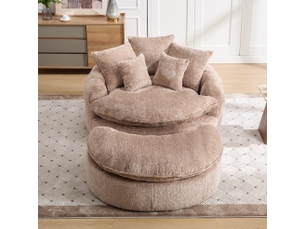 Fauteuil fixe MODFU Polyester marron