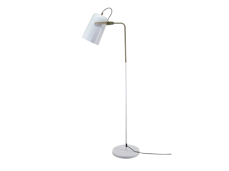  Lampadaire design en métal caricia 135cm blanc  - Conforama A