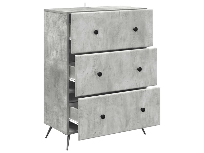  Armoire de rangement bureau, armoire à tiroirs 66 x 34,5 x 90 cm bois d'ingénierie shl4739  - Conforama E