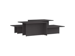 Table basse rectangulaire coloris gris  